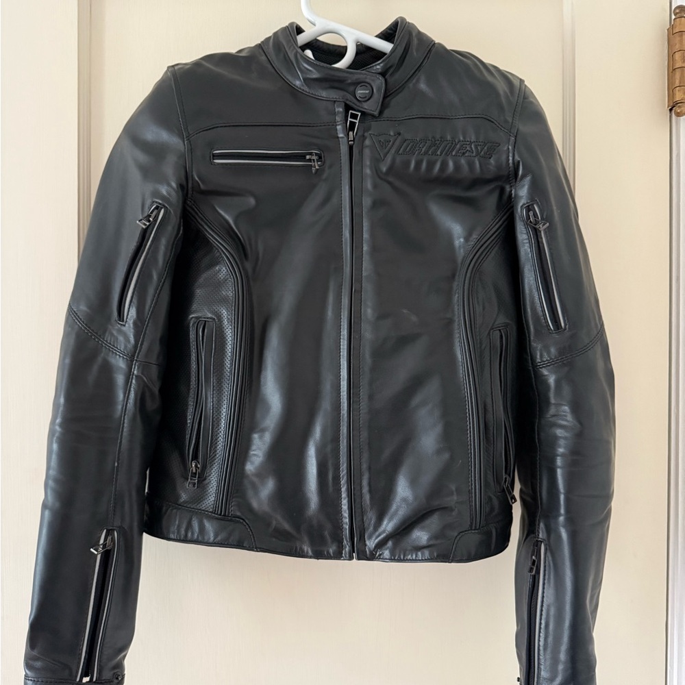 Dainese Nikita Lady Leather Motorcycle Jacket